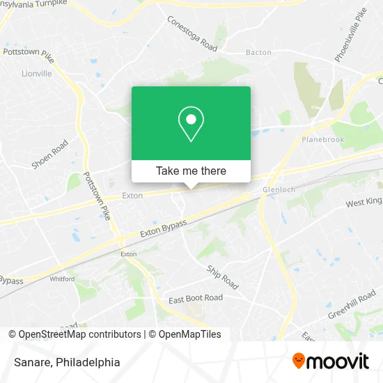Sanare map