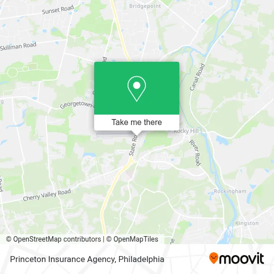 Princeton Insurance Agency map