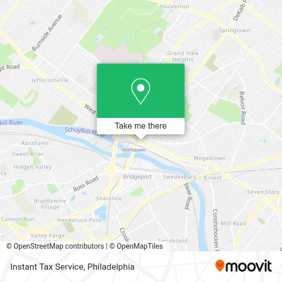 Instant Tax Service map