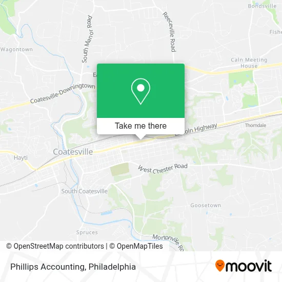 Phillips Accounting map