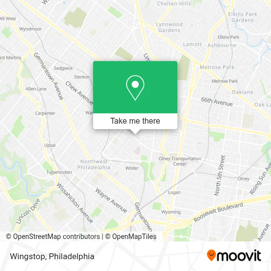 Wingstop map