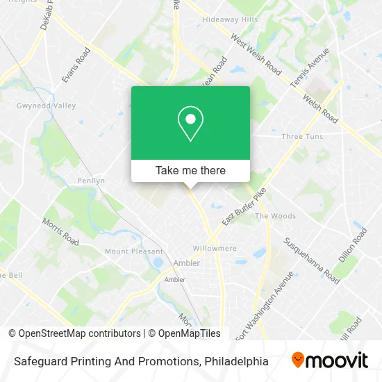 Safeguard Printing And Promotions map