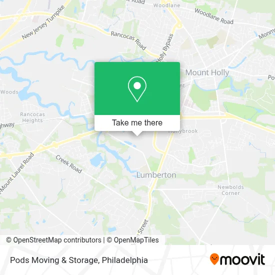 Pods Moving & Storage map