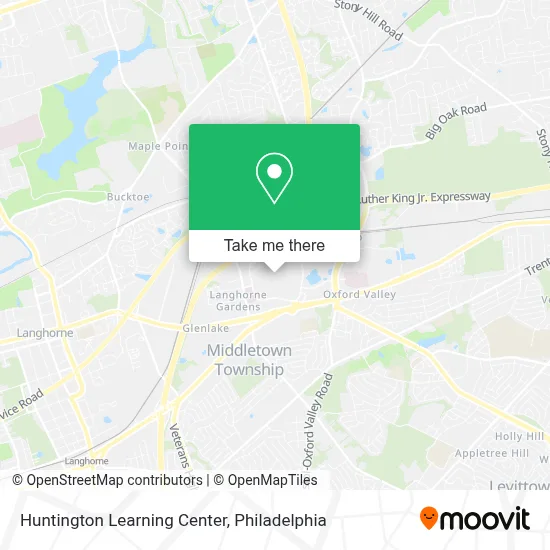 Huntington Learning Center map