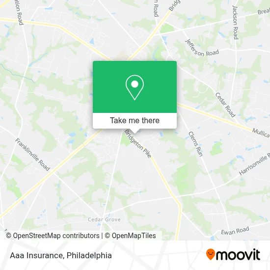 Aaa Insurance map