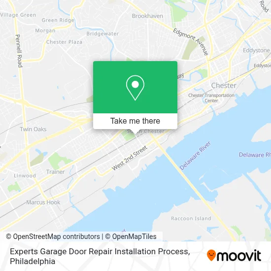 Experts Garage Door Repair Installation Process map