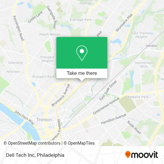 Dell Tech Inc map