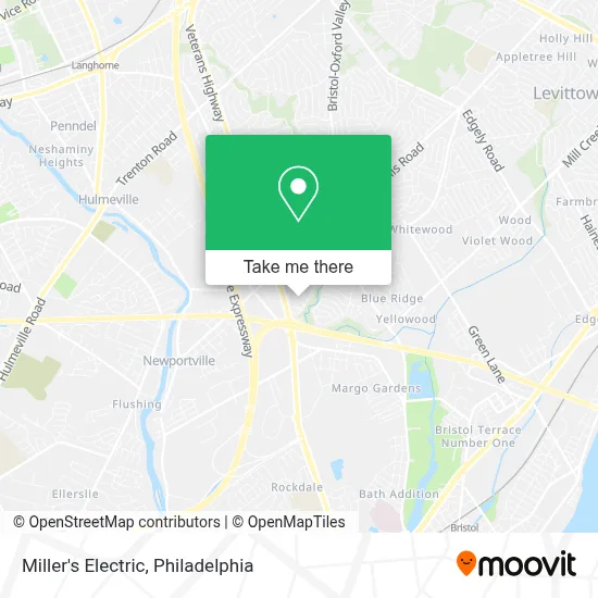 Miller's Electric map
