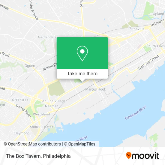 The Box Tavern map