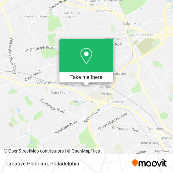 Creative Planning map