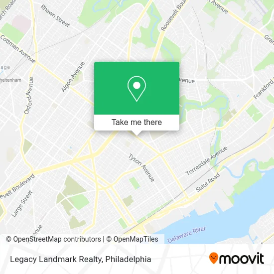 Legacy Landmark Realty map