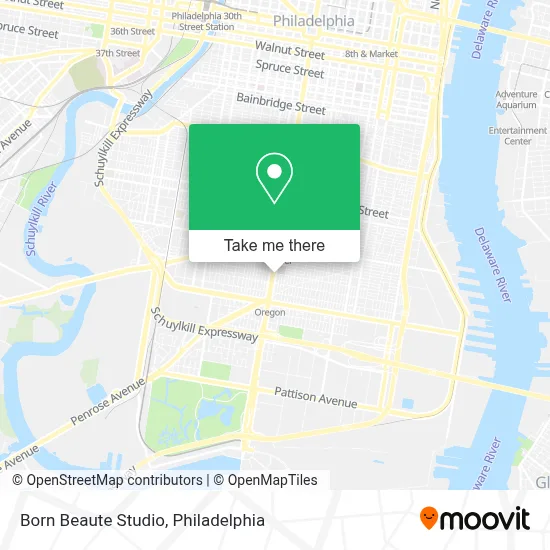 Born Beaute Studio map