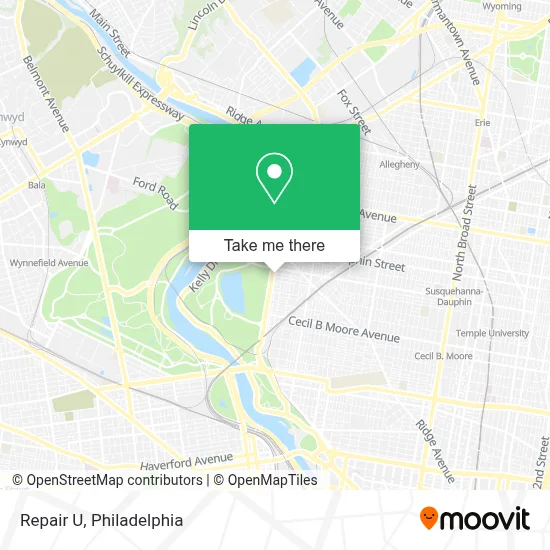 Repair U map