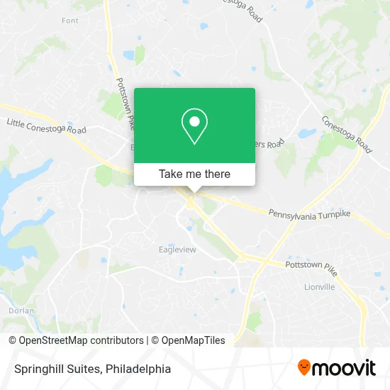 Springhill Suites map