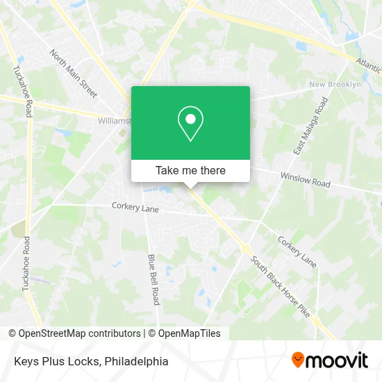 Keys Plus Locks map