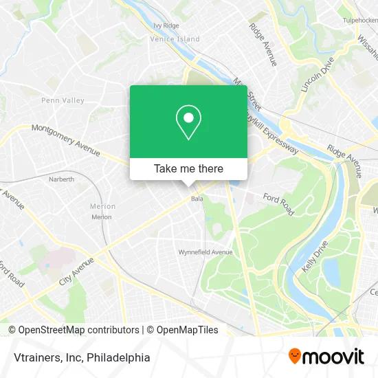 Vtrainers, Inc map