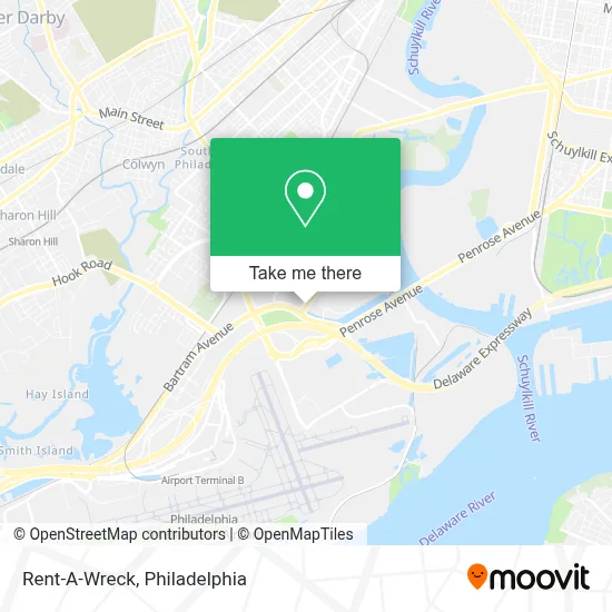 Rent-A-Wreck map