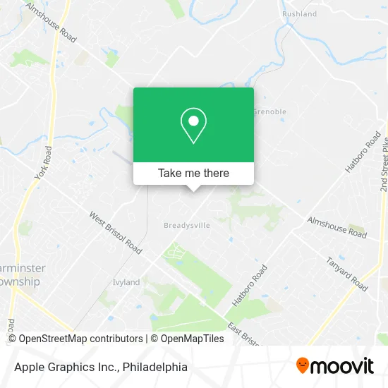 Apple Graphics Inc. map