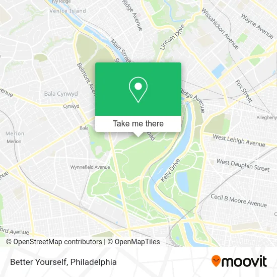 Better Yourself map