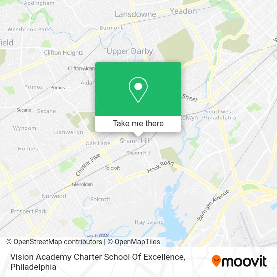 Vision Academy Charter School Of Excellence map