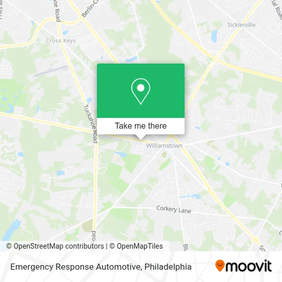 Emergency Response Automotive map