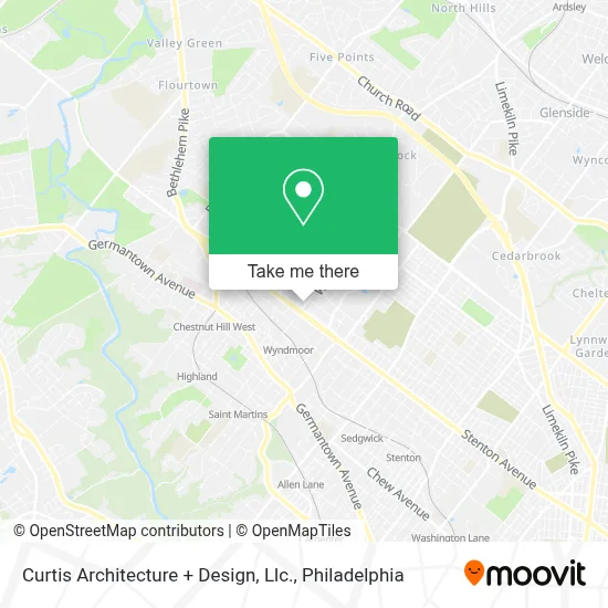 Curtis Architecture + Design, Llc. map