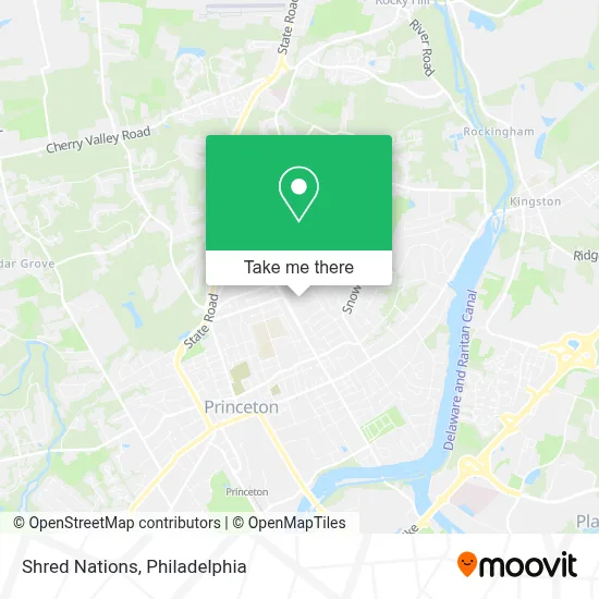 Shred Nations map
