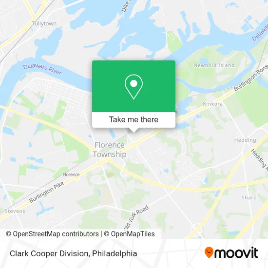 Clark Cooper Division map