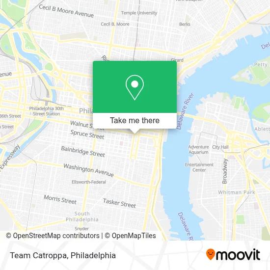 Team Catroppa map
