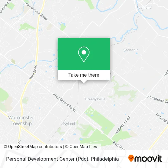 Personal Development Center (Pdc) map