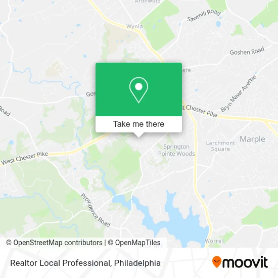 Realtor Local Professional map