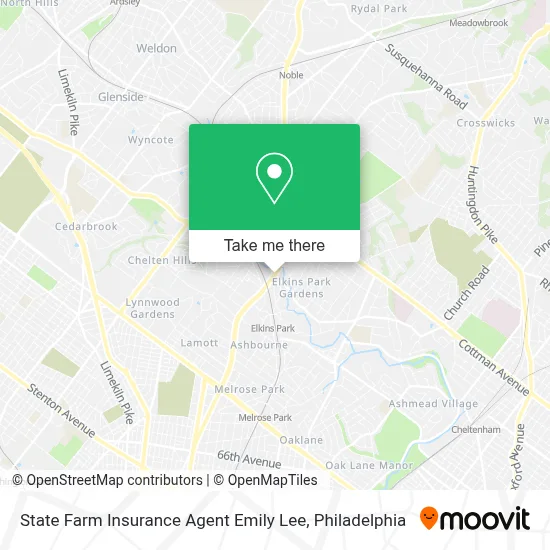 State Farm Insurance Agent Emily Lee map