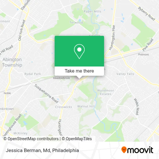 Jessica Berman, Md map