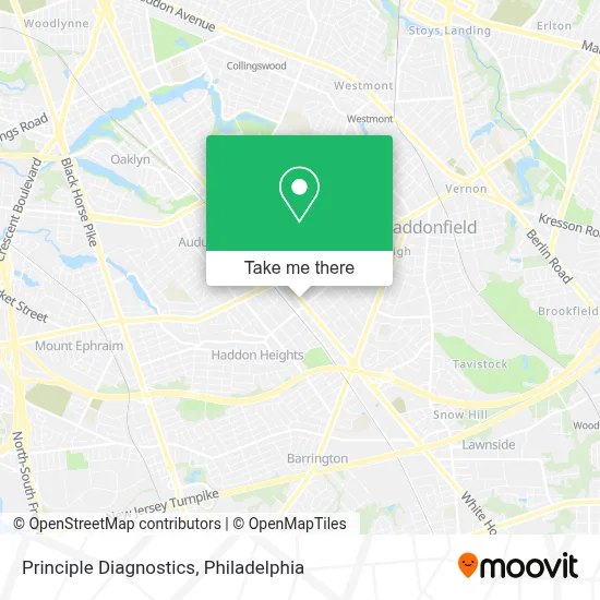 Principle Diagnostics map
