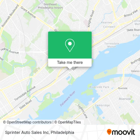 Sprinter Auto Sales Inc map