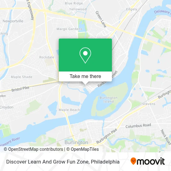Discover Learn And Grow Fun Zone map