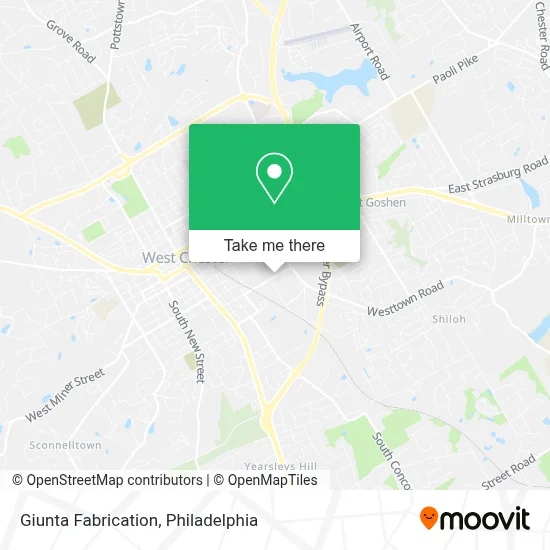 Giunta Fabrication map
