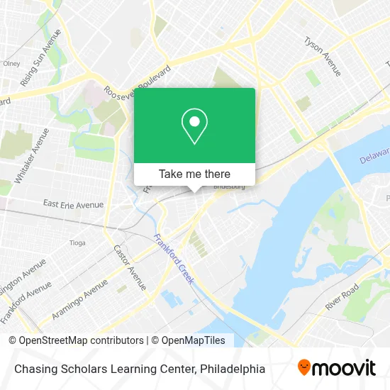 Chasing Scholars Learning Center map