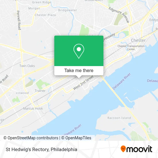 St Hedwig's Rectory map