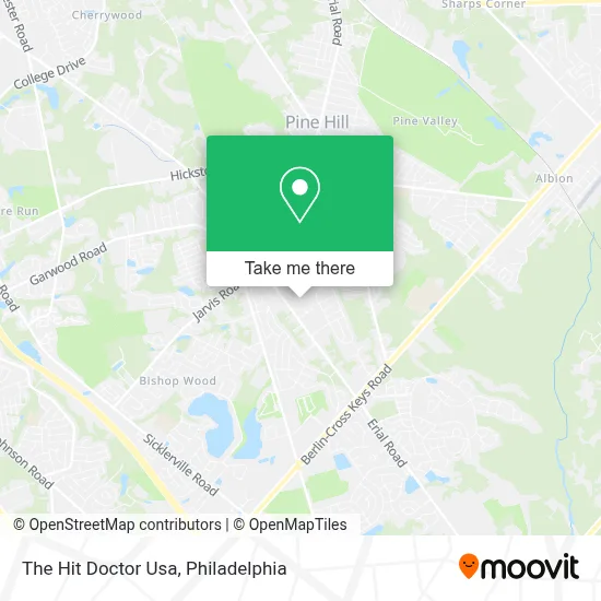 The Hit Doctor Usa map