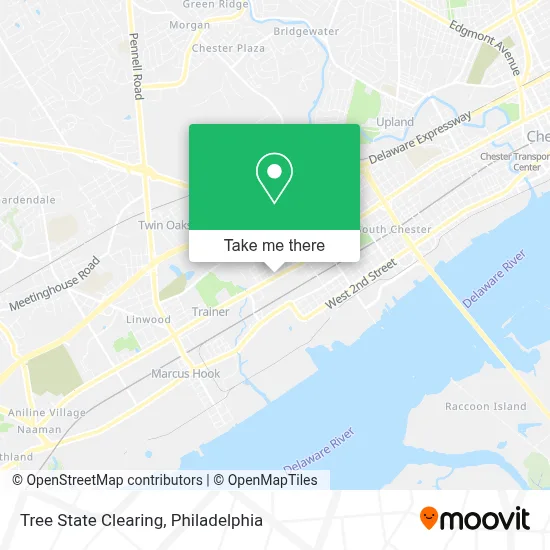 Tree State Clearing map