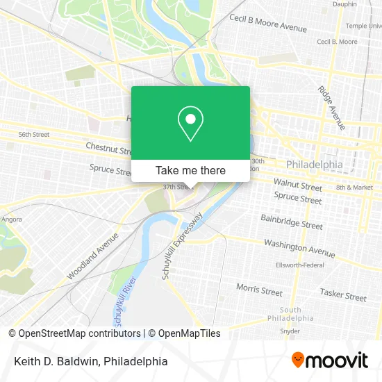 Keith D. Baldwin map