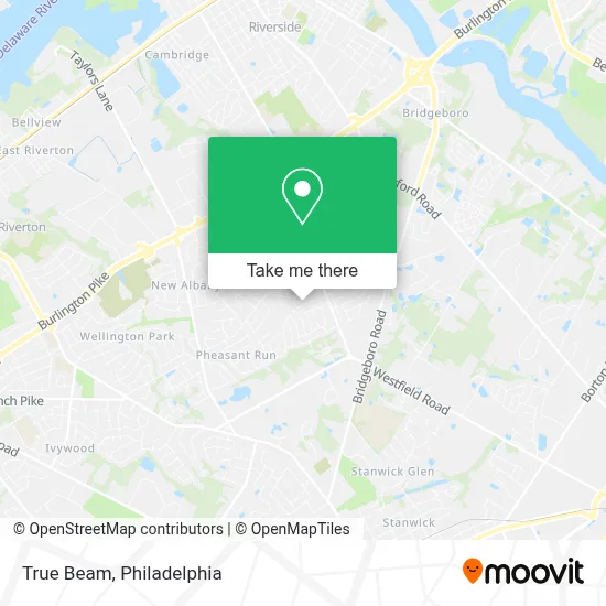True Beam map
