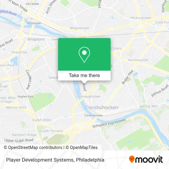 Player Development Systems map