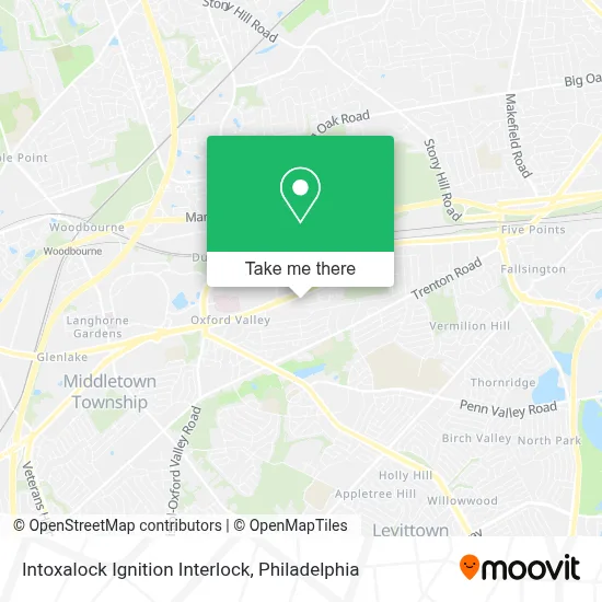 Intoxalock Ignition Interlock map