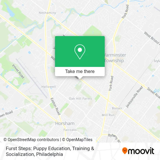 Furst Steps: Puppy Education, Training & Socialization map
