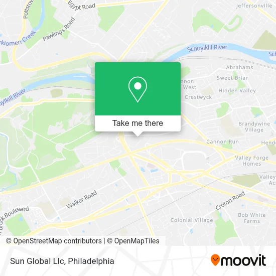 Sun Global Llc map