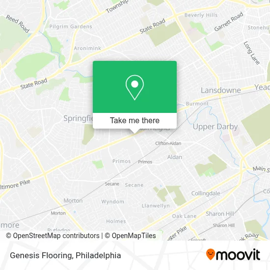 Genesis Flooring map