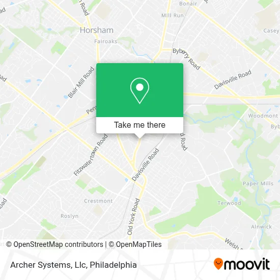 Archer Systems, Llc map