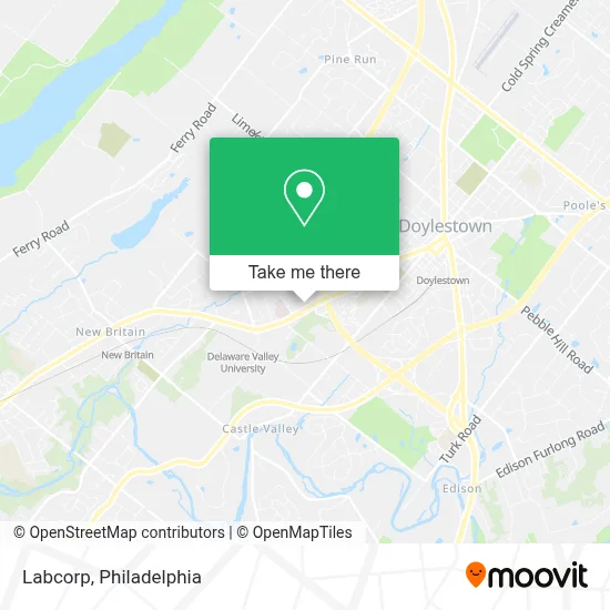 Labcorp map